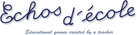 Echos d'école - educational games